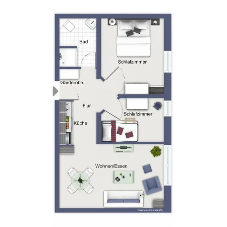 Ostseewelle 22 Apartman *